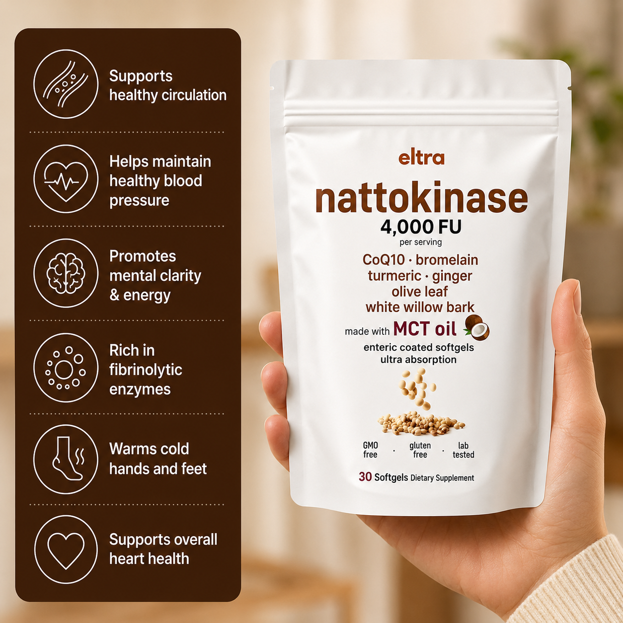 Nattokinase 4000 FU Daily Complex