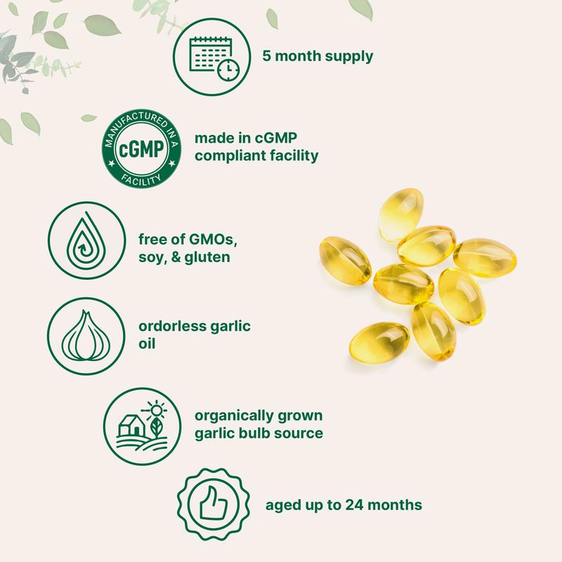 Aged Garlic Extract - 7500mg Odorless