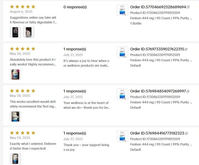 Fenben+ 444mg | 99% Purity